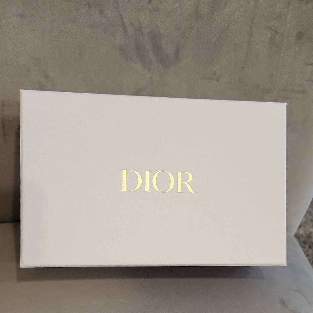 Dior White Scarf or Wallet Box